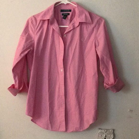 Ralph Lauren pink blouse - Picture 1 of 3